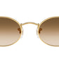 Oval RB3547 001/51 Gold Brown