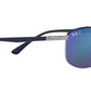 RB3671CH 92044L blue on gunmetal