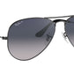 Aviator Gradient RB3025 004/78 Gunmetal Blue