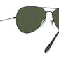 Aviator Large Metal II RB3026 L2821 Black Green