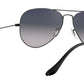Aviator Gradient RB3025 004/78 Gunmetal Blue