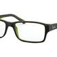 RB5169 top havana on green transparent