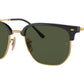 New Clubmaster RB4416 601/31 black on arista