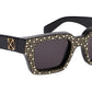 Virgil Rhinestones Gold Dark Grey