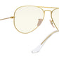 Aviator Clear Evolve RB3025 001/5F Gold Grey Photochromic