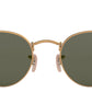 Round Metal RB3447 matte gold classic