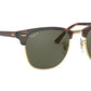 Clubmaster Classic RB3016 red havana