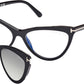 Clip-on FT5896-B 001 Shiny Black