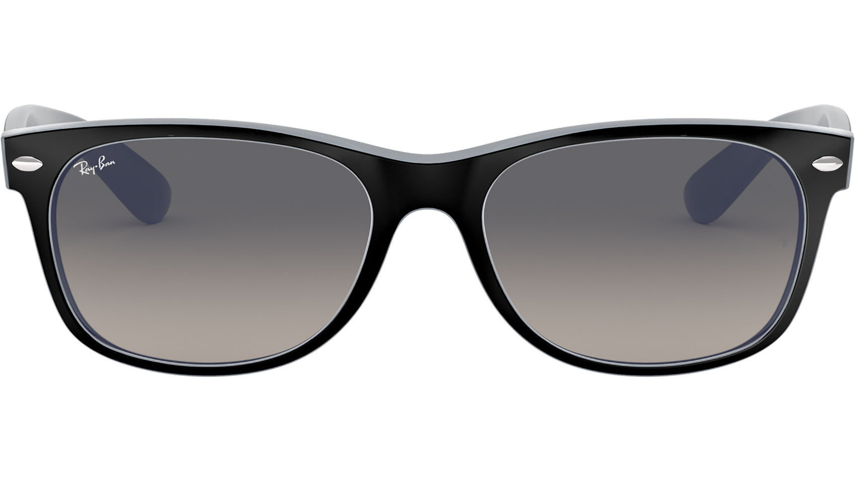 New Wayfarer Color Mix RB2132 matte black on ice