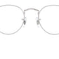 Round Metal Optics RB3447V silver on top blue