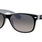 New Wayfarer Color Mix RB2132 matte black on ice