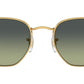 Hexagonal RB3548 001/BH Gold