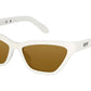 Madison White Mirror Gold