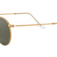 Round Metal RB3447 matte gold classic
