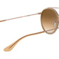 Round Double Bridge RB3647N copper bronze