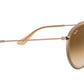 Round Double Bridge RB3647N copper bronze