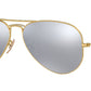 Aviator Flash Lenses RB3025 112/W3 Gold Silver