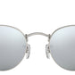 Round Flash Lenses RB3447 matte silver
