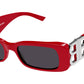 Dynasty Rectangle BB0096S 015 red grey
