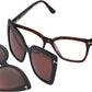 Clip-on FT5641-B 054 Classic Havana
