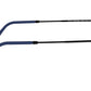 Round Metal RB3447 black blue gradient