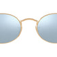 Oval Flat Lenses RB3547N 001/30 Gold Blue