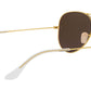 Aviator Flash Lenses RB3025 112/1Q Matte Gold Violet