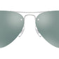 Aviator RB3449 003/30 Polished Silver