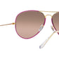 Aviator Full Color Legend RB3025JM 91963E Violet Silver Pink