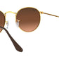 Round Metal RB3447 gold bronze gradient