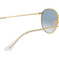 Round Flat Lenses RB3447N gold azure
