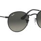 Round Flat Lenses RB3447N polished black