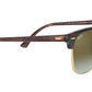 Clubmaster Flash Lenses RB3016 shiny red havana