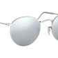 Round Flash Lenses RB3447 matte silver