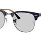 Clubmaster RB3016 1278B1 Gunmetal Blue