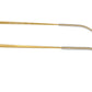 The Marshal RB3648 gold clear gradient blue