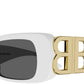 Dynasty Rectangle BB0096S 011 white grey