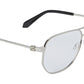 Style 8A Shiny Silver Metal