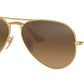 Aviator Gradient RB3025 112/M2 Gold Brown