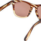 Kevyn FT1099 55E Striped Brown Brown