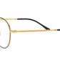 Round Metal Optics II RB3582V gold on top black
