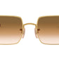 Rectangle RB1969 gold light brown