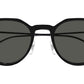 MB0355S 001 Shiny Black Grey