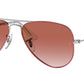 Aviator RJ9506S 274/V0 red on silver