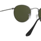 Round Metal RB3447 matte gunmetal