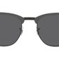 Clubmaster Metal RB3716 9256B1 grey on black
