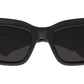 BB0360S 005 Solid Black Grey