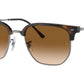 New Clubmaster RB4416 710/51 havana on gunmetal