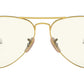Aviator Clear Evolve RB3025 001/5F Gold Grey Photochromic