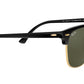 Clubmaster RB3016F W0365 black on arista